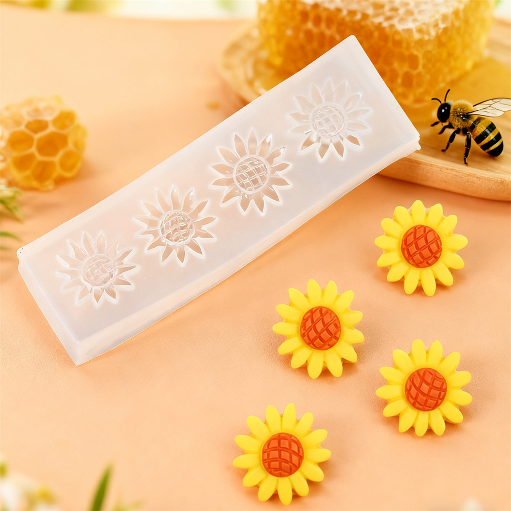 4pcs Honeybee Honeycomb Bee Si - Soap Making Art 评论和价格