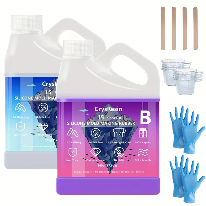 500ml 2 Bottles Liquid Silicon - Soap Making Liquid 评论和价格