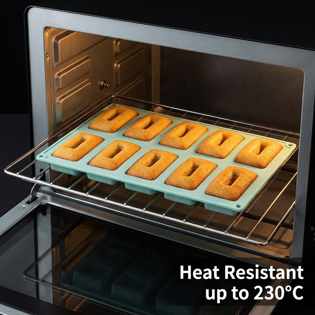 Non-stick 10-Hole Rectangle Si - Soap Making Instructions 评论和价格
