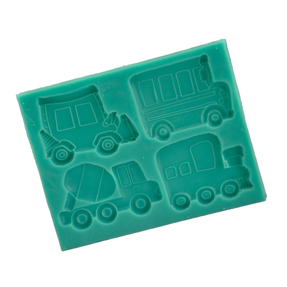 1Pcs Creative Vehicle Silicone - Soap Making Homemade 评论和价格