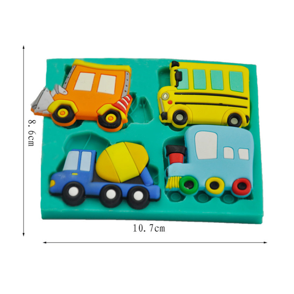 1Pcs Creative Vehicle Silicone - Soap Making Homemade 评论和价格