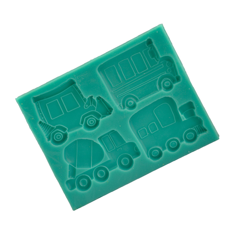 1Pcs Creative Vehicle Silicone - Soap Making Homemade 评论和价格