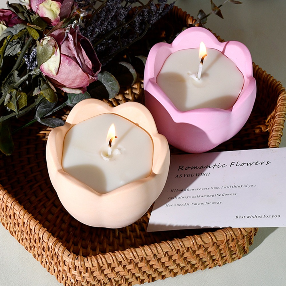 Tulip Candle Holder Silicone M - Soap Making For Beginners 评论和价格