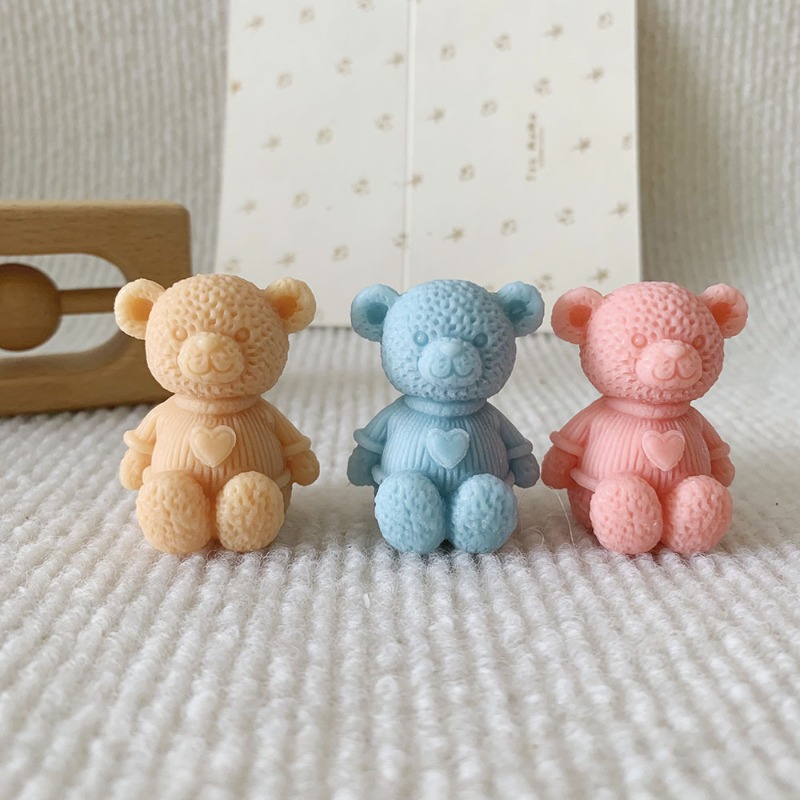 Mini Love Bear Candle Silicone - Soap Making For Beginners 评论和价格