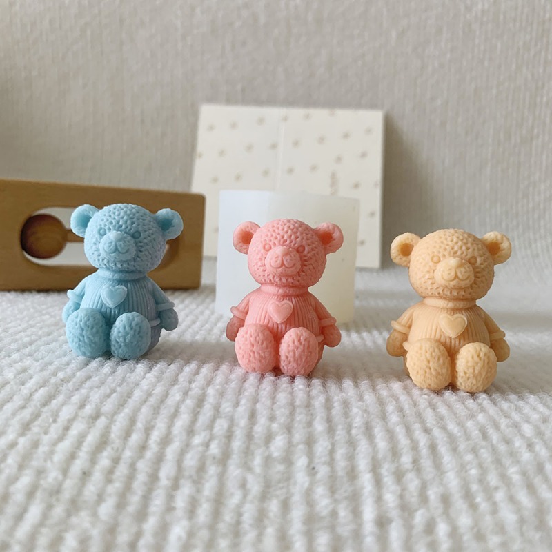 Mini Love Bear Candle Silicone - Soap Making For Beginners 评论和价格