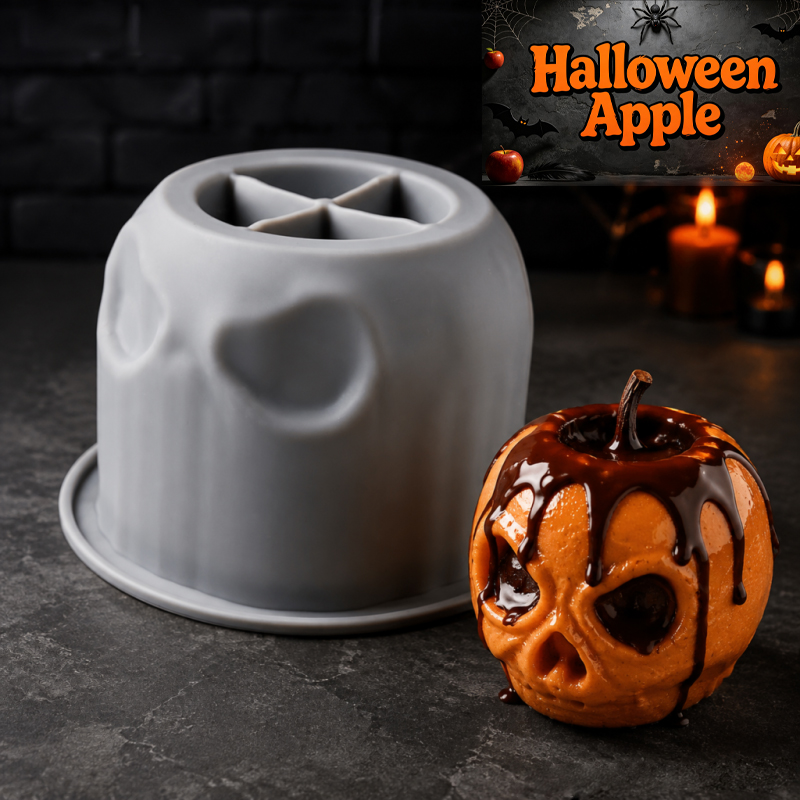 Halloween skull apple silicone - Soap Making For Beginners 评论和价格