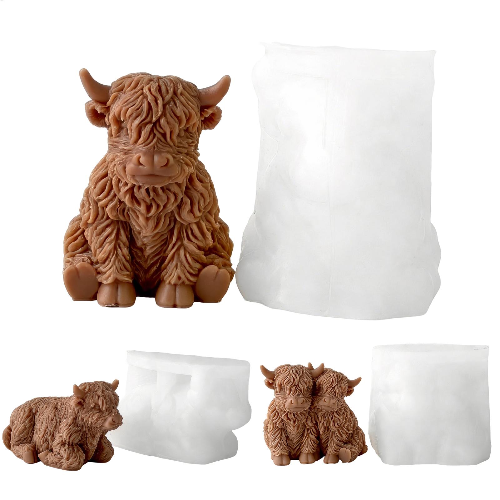 Highland Cow Silicone Mold Reu - Soap Making For Beginners 评论和价格