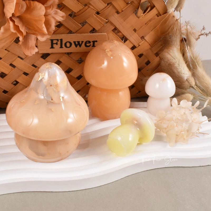 3D Mushroom Candle Silicone Mo - Soap Making For Beginners 评论和价格