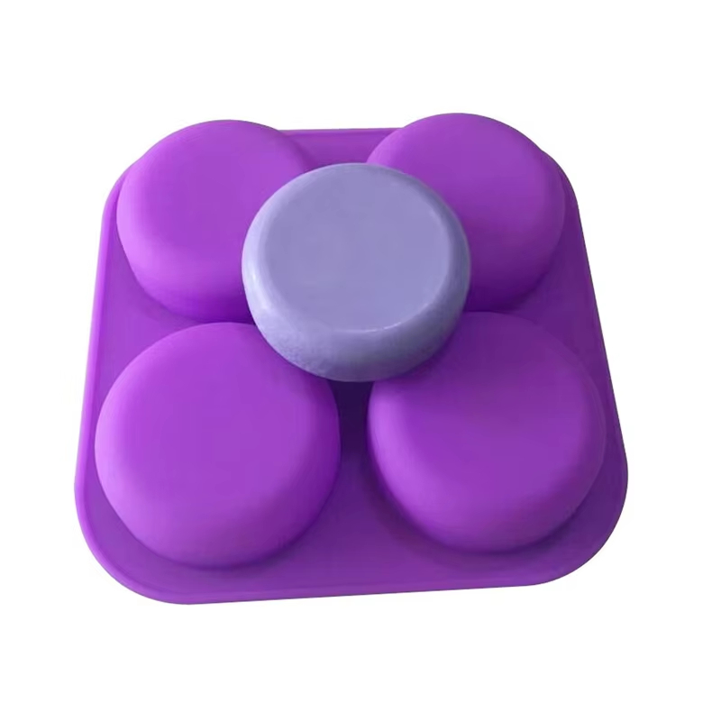 1-2 PCS 4 Cavity Reusable Roun - Soap Making Instructions 评论和价格