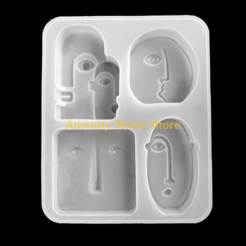 F26C Portrait Soap Mould Homem - Soap Making Homemade 评论和价格