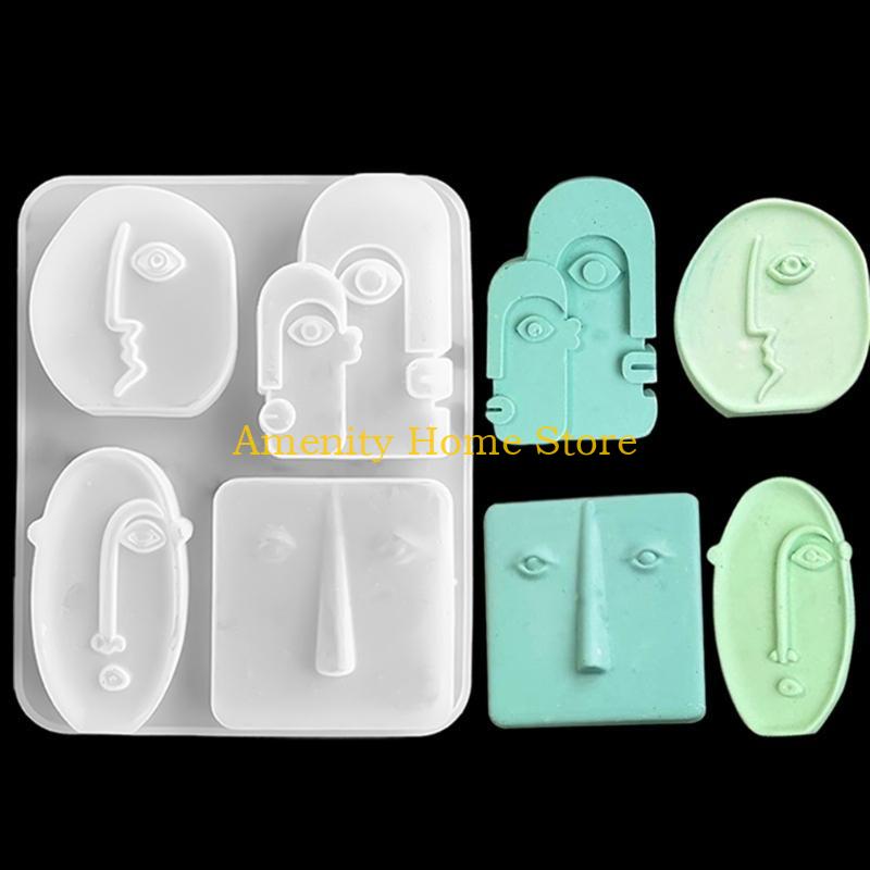 F26C Portrait Soap Mould Homem - Soap Making Homemade 评论和价格