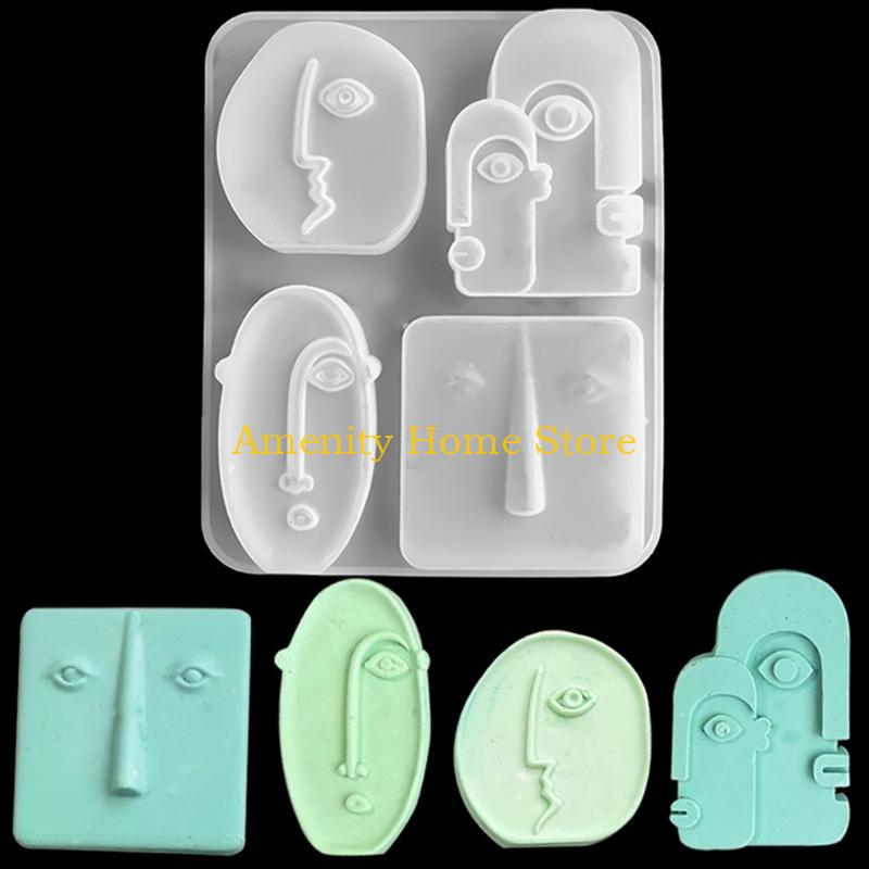 F26C Portrait Soap Mould Homem - Soap Making Homemade 评论和价格