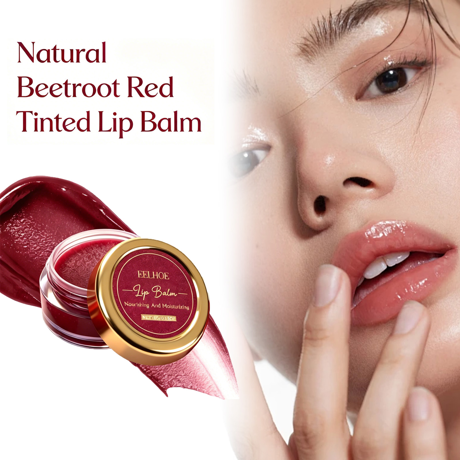 Beetroot Red Tinted Lip Balm D - Shea Butter Raw 评论和价格