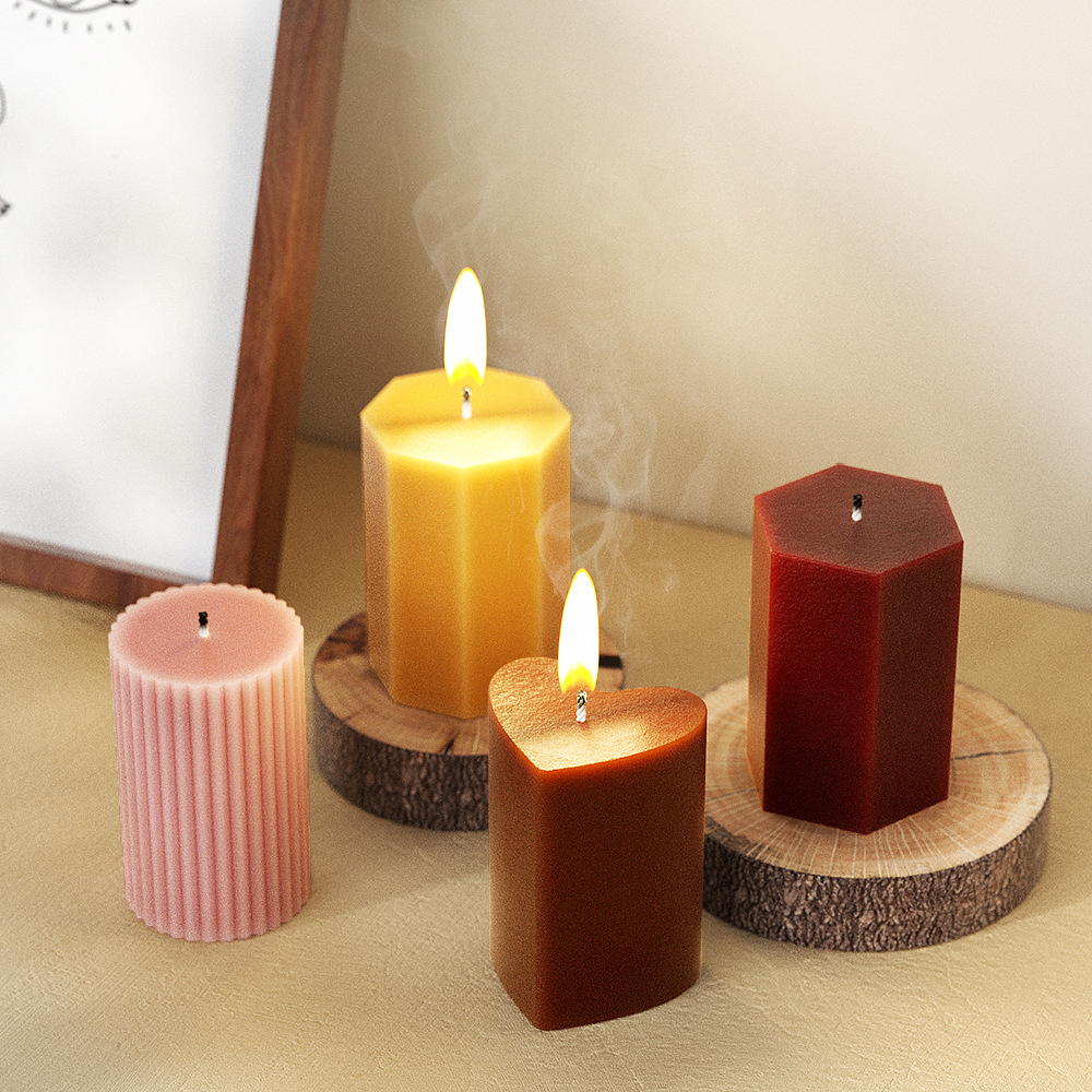 Geometry Column Silicone Mold  - Soap Making For Beginners 评论和价格