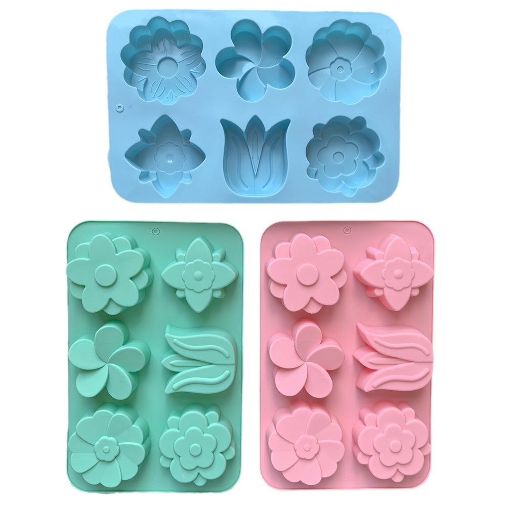 kinds Flower Silicone Molds Di - Soap Making Instructions 评论和价格
