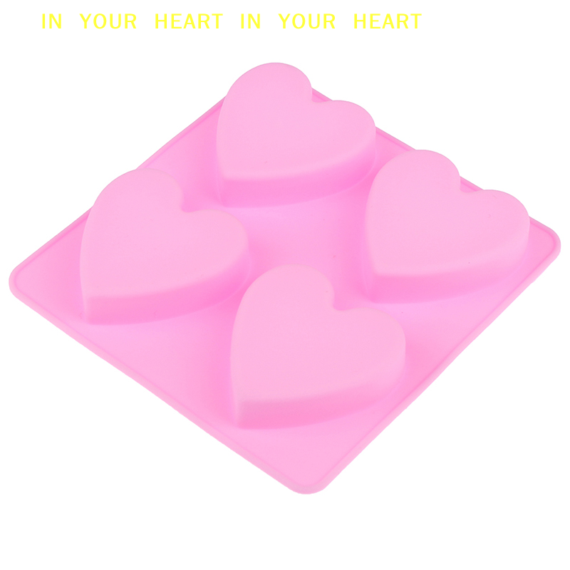 【X】4 Cavity Handmade Silicone  - Soap Making Instructions 评论和价格