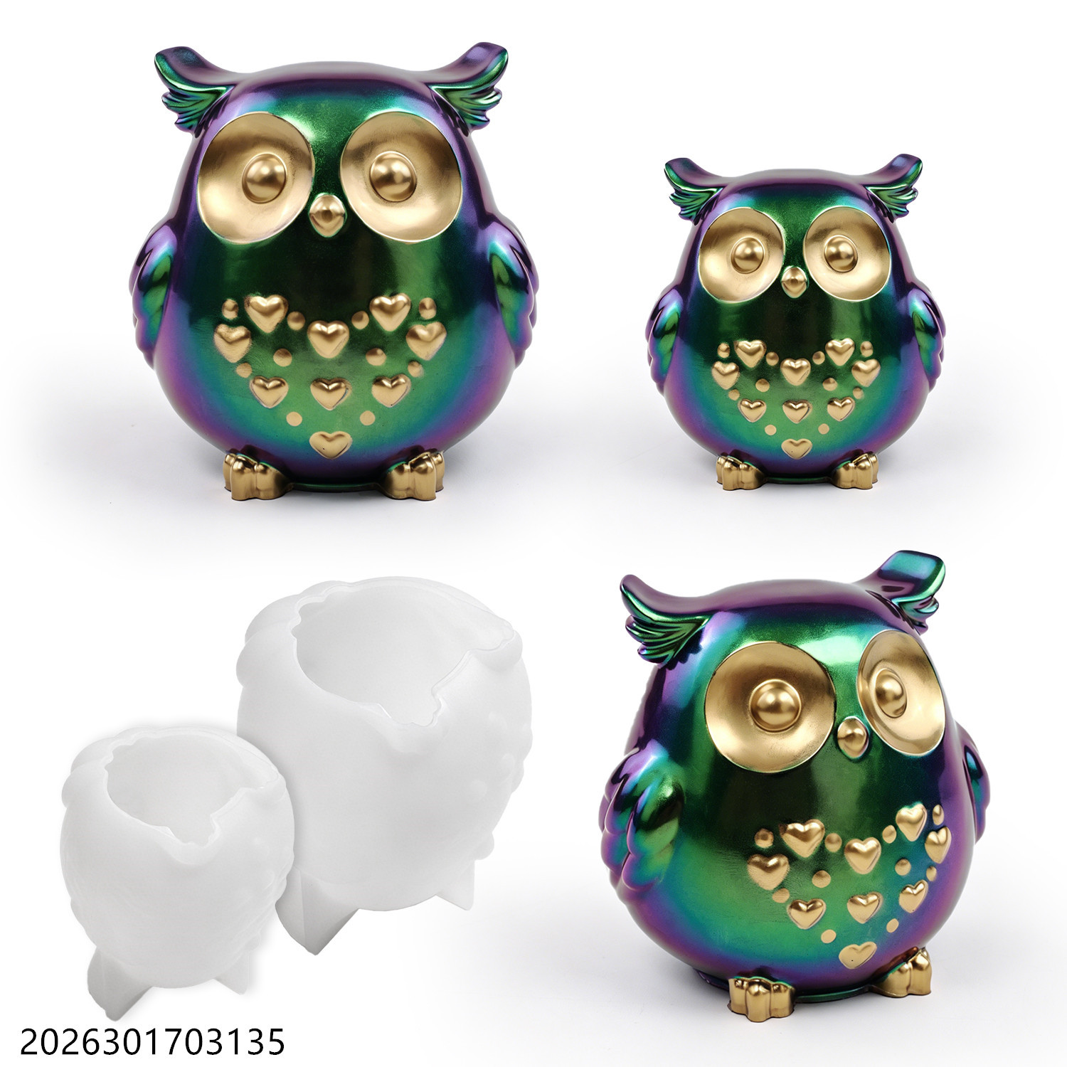 Owl Silicone Mold 3D Bird Shap - Soap Making Instructions 评论和价格