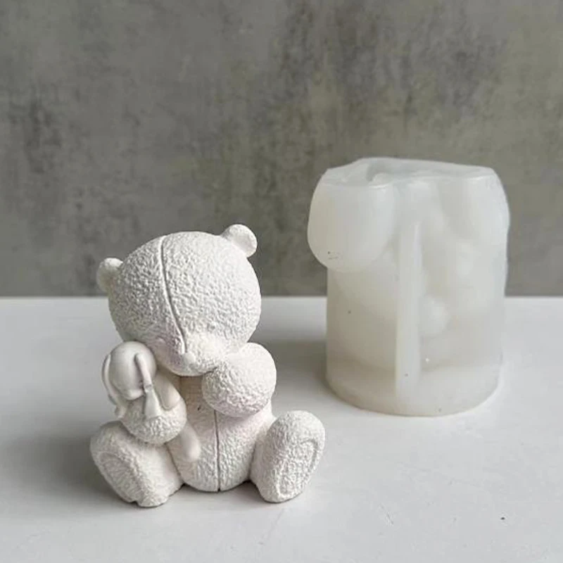 Woven Bear Candle Silicone Mol - Soap Making For Beginners 评论和价格