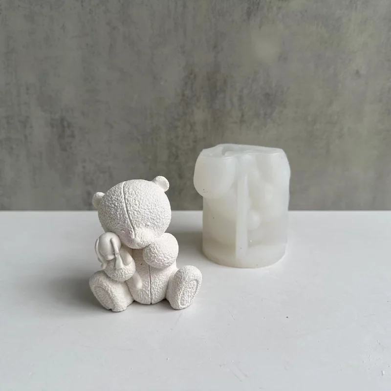 Woven Bear Candle Silicone Mol - Soap Making For Beginners 评论和价格