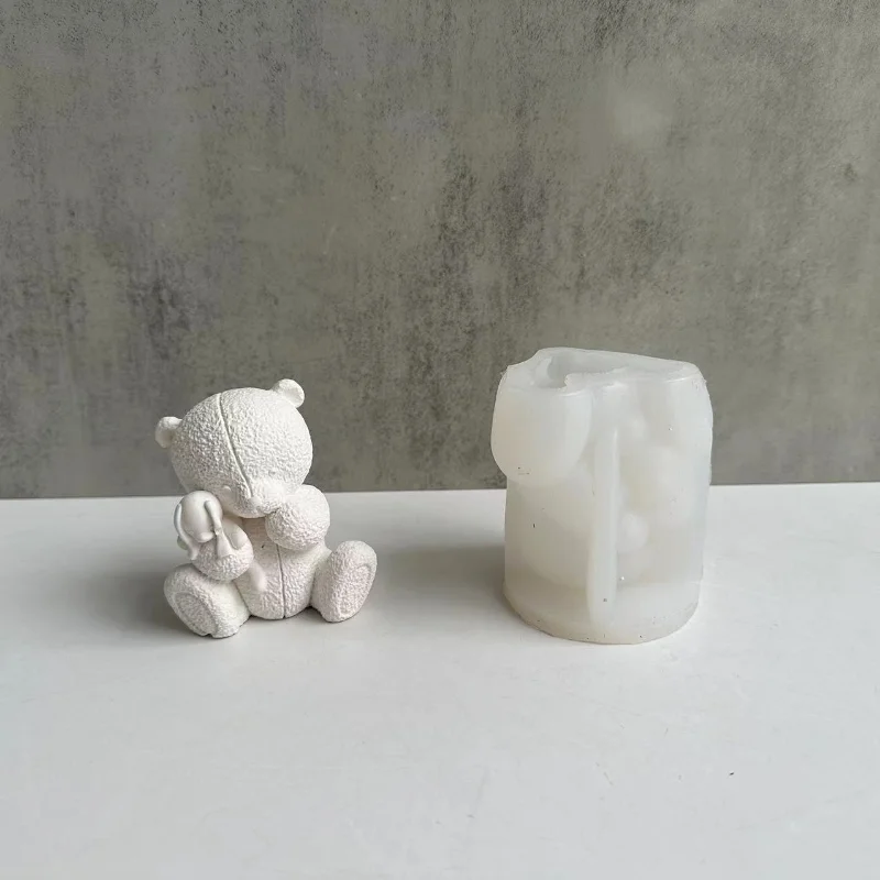 Woven Bear Candle Silicone Mol - Soap Making For Beginners 评论和价格
